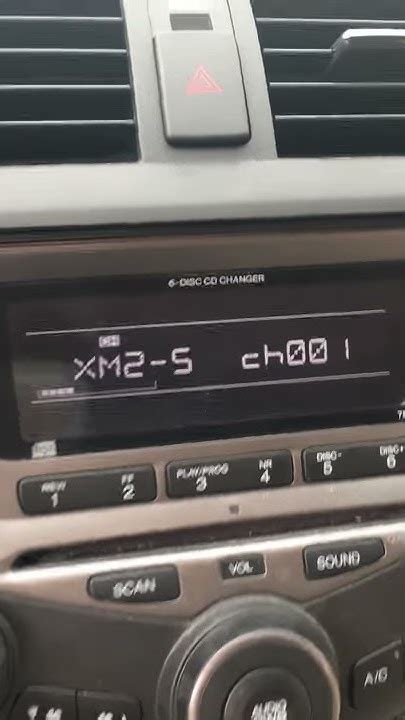 2007 honda accord radio problems.